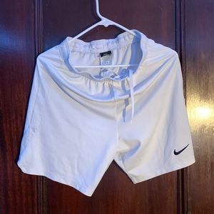 Nike DriFit White Short